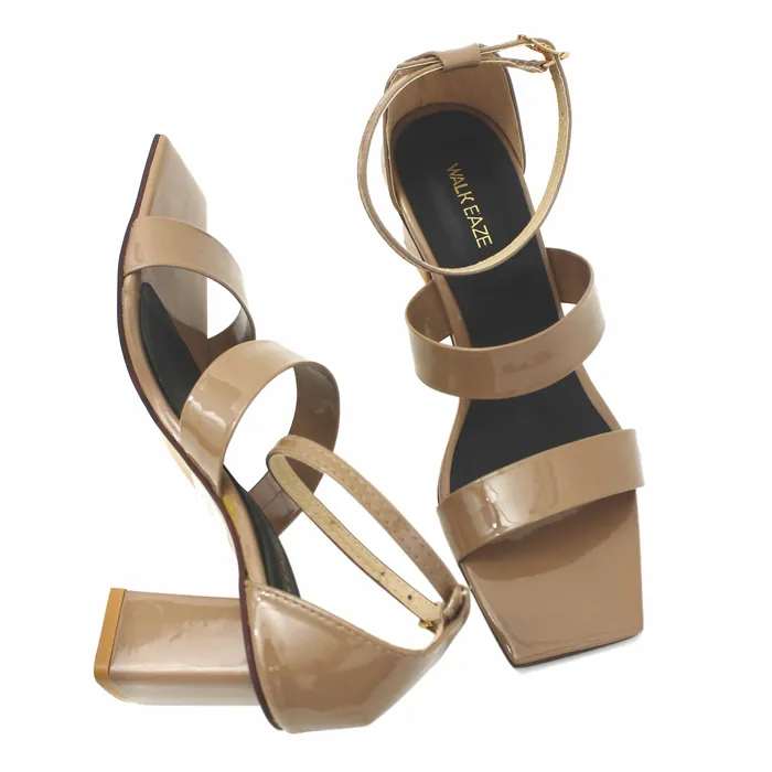 Women Formal Block Heel 75014S Walkeaze Necklaces