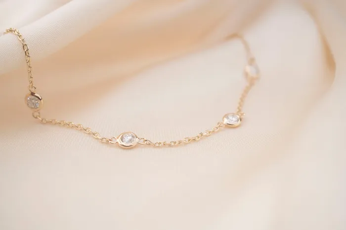 14k Diamond Yard Necklace 33 CTW RG Necklaces 14k Diamond Yard Necklace 33 CTW RG Necklaces