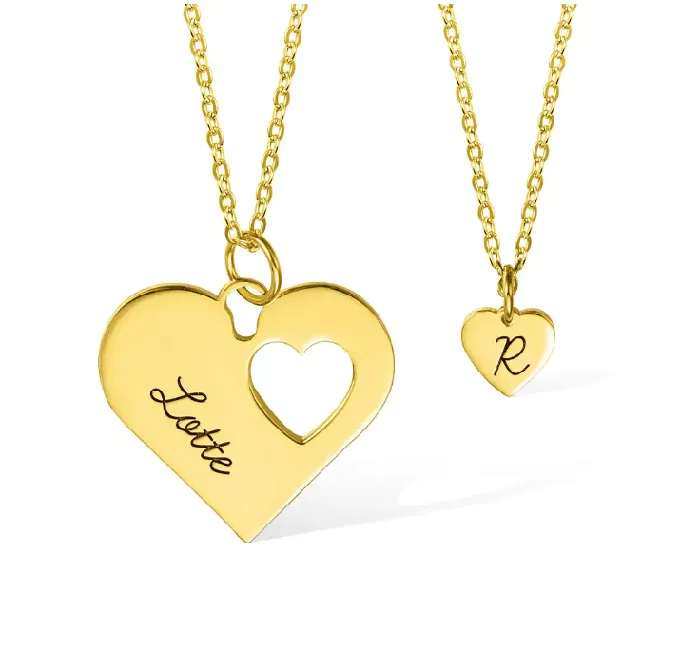 Belbren Necklaces Custom MotherDaughter Heart Necklace Set Handcrafted Mommy and Me Jewelry Perfect Gift for Mothers Day Unique Gifts for Her Belbren Necklaces Custom MotherDaughter Heart Necklace Set Handcrafted Mommy and Me Jewelry Perfect Gift for Mothers Day Unique Gifts for Her