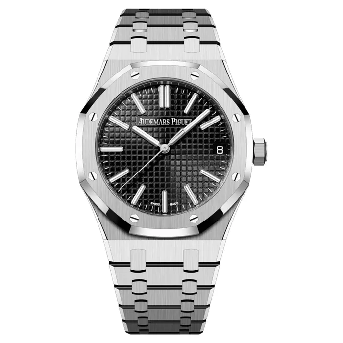 Bracelets Audemars Piguet Audemars Piguet Royal Oak Selfwinding 41mm Mens Watch Ref 15510STOO1320ST07 Black Dial Stainless Steel Bracelet Bracelets Audemars Piguet Audemars Piguet Royal Oak Selfwinding 41mm Mens Watch Ref 15510STOO1320ST07 Black Dial Stainless Steel Bracelet