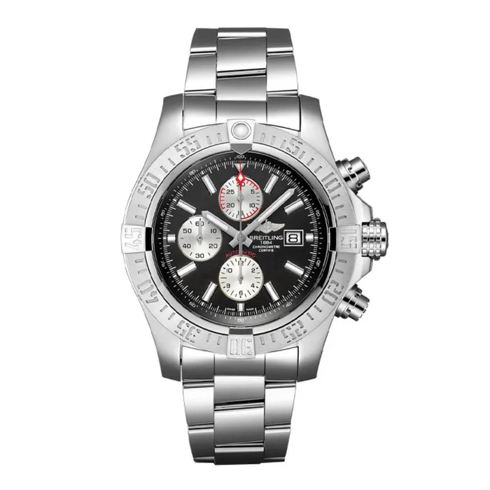 Bracelets Breitling Super Avenger II 48mm Stainless Steel bracelet Volcano Black dial Mens Watch A13371111B1A1 Breitling Bracelets Breitling Super Avenger II 48mm Stainless Steel bracelet Volcano Black dial Mens Watch A13371111B1A1 Breitling