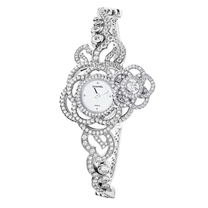 Bracelets Chanel Camelia 33mm Watch Ref J4292 White Dial 18K White Gold Diamond Bracelet Chanel Bracelets Chanel Camelia 33mm Watch Ref J4292 White Dial 18K White Gold Diamond Bracelet Chanel