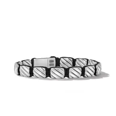 Bracelets David Yurman David Yurman 85mm Woven Tile Bracelet
