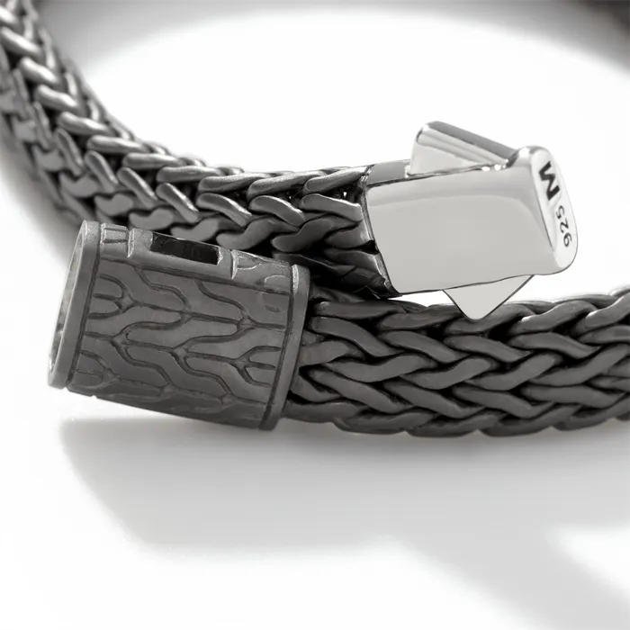 Bracelets John Hardy John Hardy Mens Classic Chain Blackened Silver Bracelet Size Unisex XLarge Bracelets John Hardy John Hardy Mens Classic Chain Blackened Silver Bracelet Size Unisex XLarge
