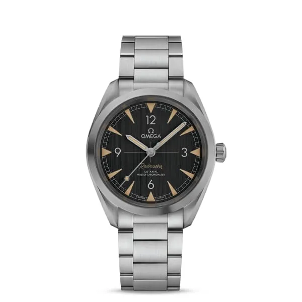 Bracelets Omega Omega Seamaster 40mm Watch Ref 22010402001001 Black Index Dial Stainless Steel Bracelet Bracelets Omega Omega Seamaster 40mm Watch Ref 22010402001001 Black Index Dial Stainless Steel Bracelet