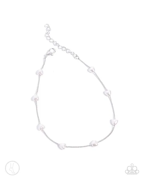 Bracelets Paparazzi Bracelet Charming Court White Paparazzi Jewelry
