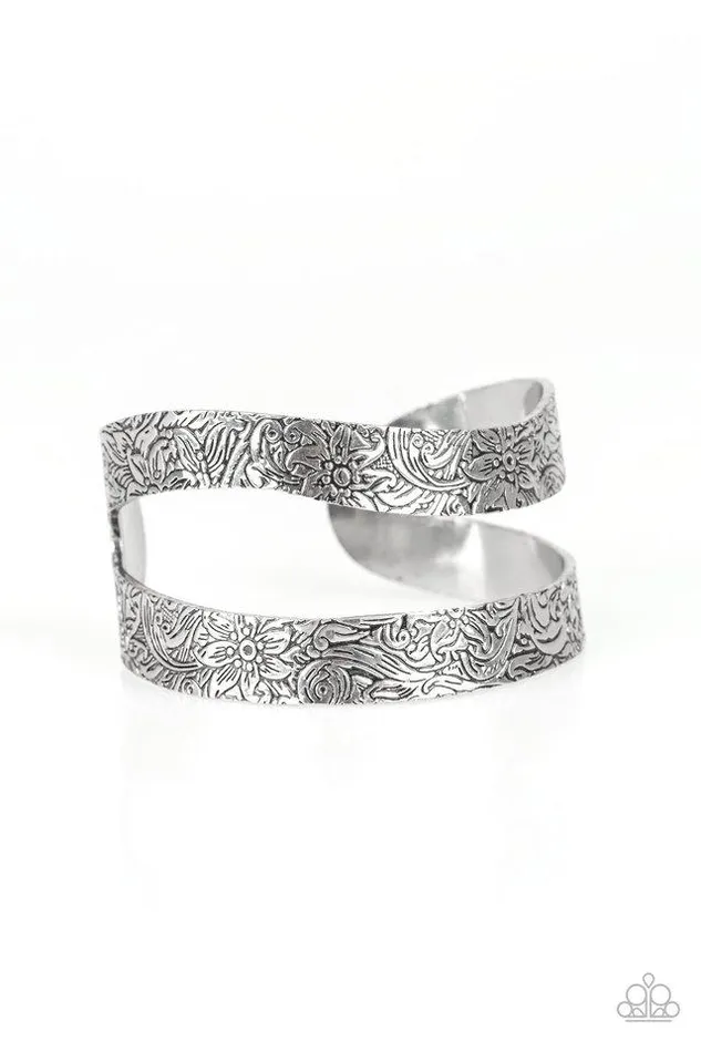 Bracelets Paparazzi Bracelet Garden Goddess Silver Paparazzi Jewelry