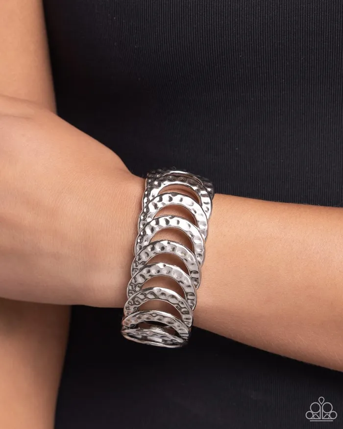 Bracelets Paparazzi Bracelet Hardware Haute Silver Paparazzi Jewelry