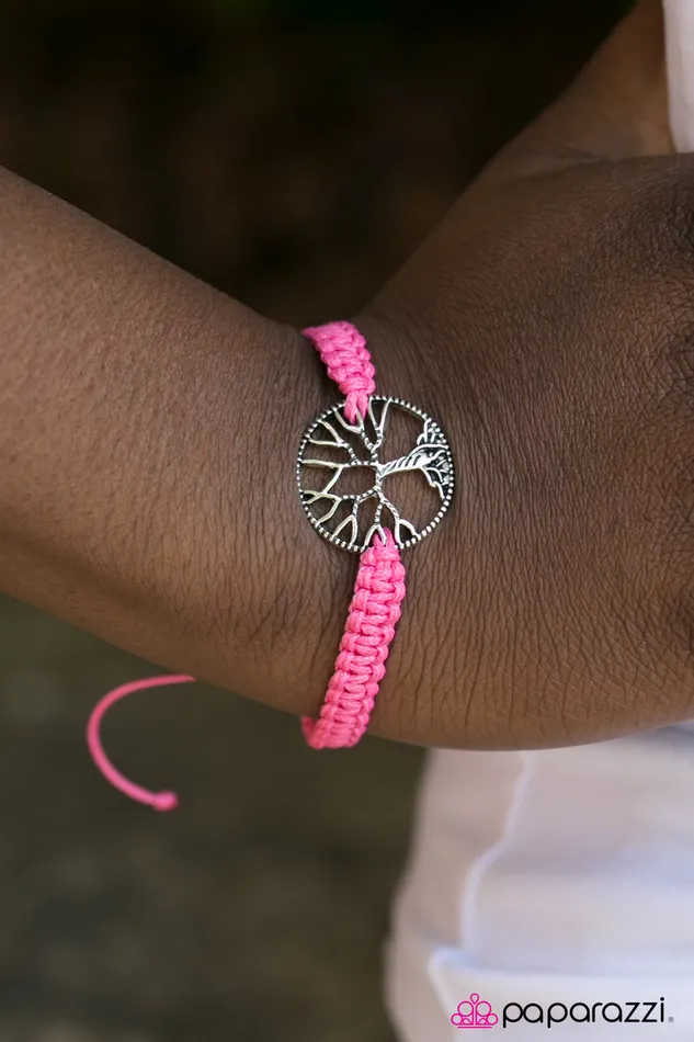 Bracelets Paparazzi Bracelet Stand Tall Pink Paparazzi Jewelry