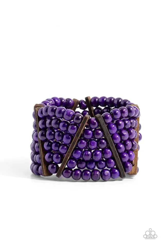 Bracelets Paparazzi Bracelet Way Off TROPIC Purple Paparazzi Jewelry Bracelets Paparazzi Bracelet Way Off TROPIC Purple Paparazzi Jewelry