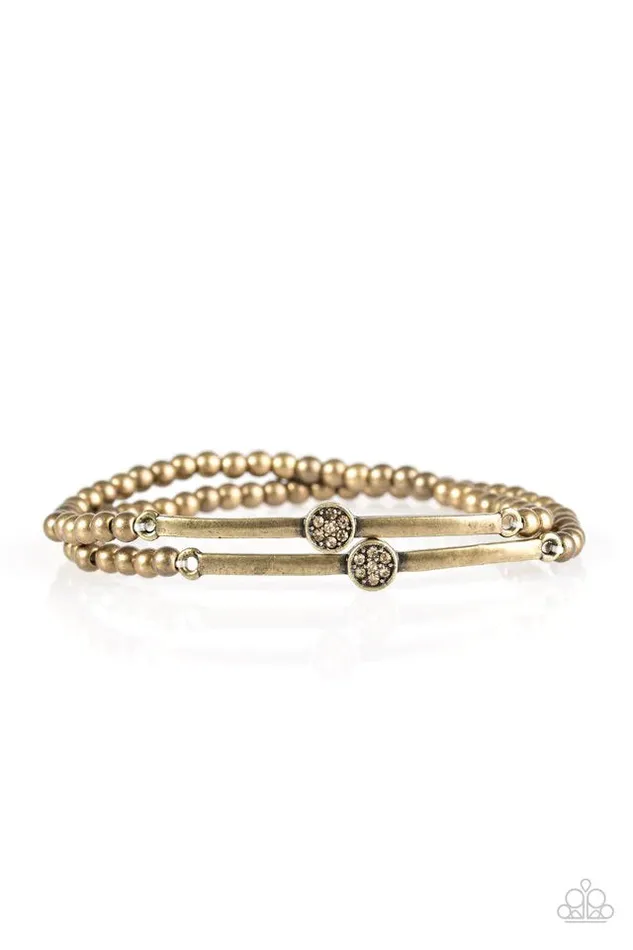 Bracelets Paparazzi Bracelet When Money Talks I Listen Brass Paparazzi Jewelry