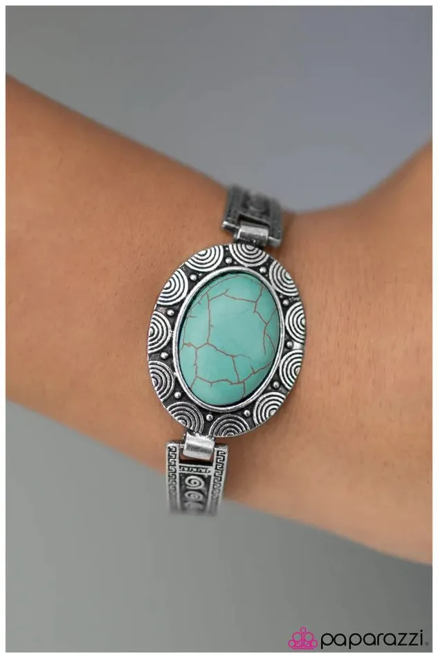 Bracelets Paparazzi Jewelry Paparazzi Bracelet Adventure Time Blue