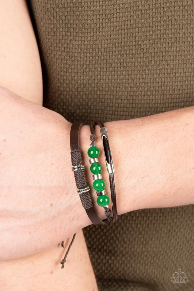 Bracelets Paparazzi Jewelry Paparazzi Bracelet Amplified Aloha Green