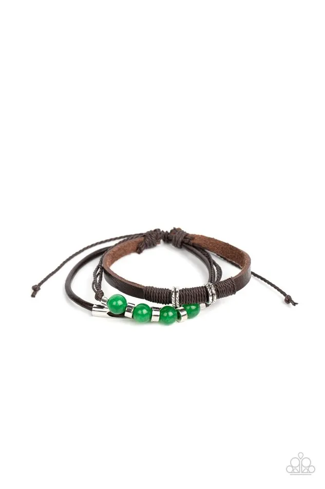 Bracelets Paparazzi Jewelry Paparazzi Bracelet Amplified Aloha Green