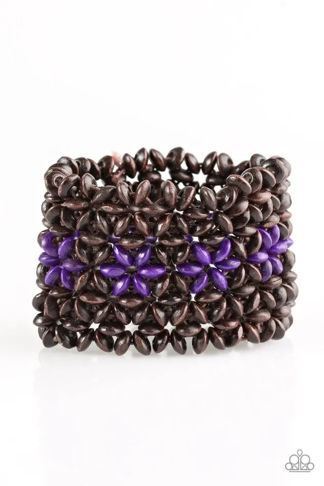 Bracelets Paparazzi Jewelry Paparazzi Bracelet Bahama Babe Purple