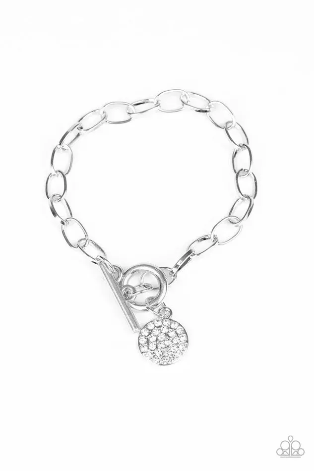 Bracelets Paparazzi Jewelry Paparazzi Bracelet BLING In The New Year White