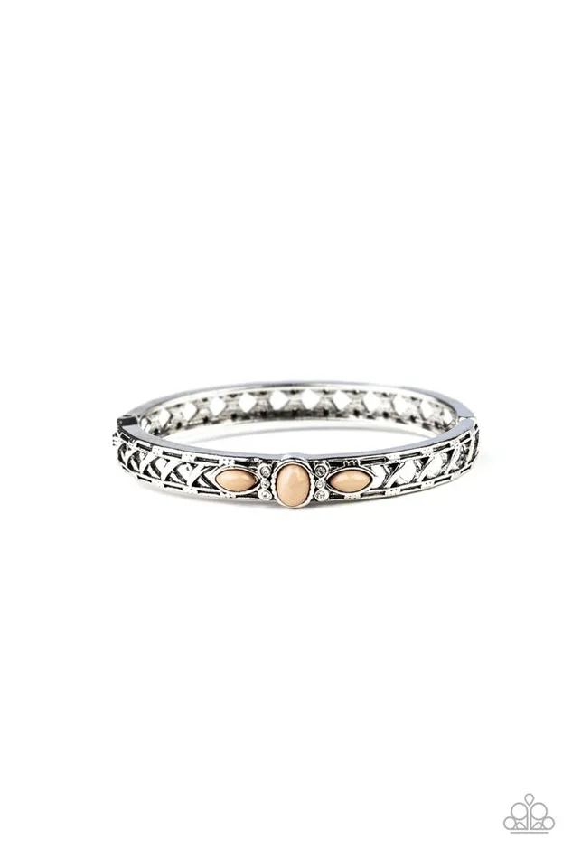 Bracelets Paparazzi Jewelry Paparazzi Bracelet Caught In The Cross HEIRS Brown Bracelets Paparazzi Jewelry Paparazzi Bracelet Caught In The Cross HEIRS Brown
