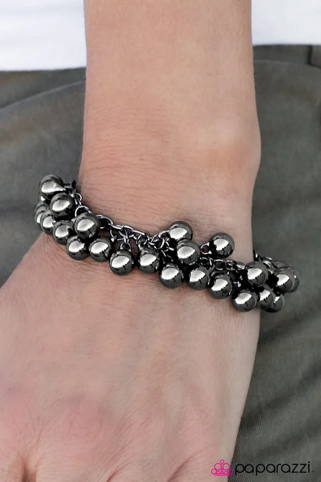 Bracelets Paparazzi Jewelry Paparazzi Bracelet Dancing On Air Black