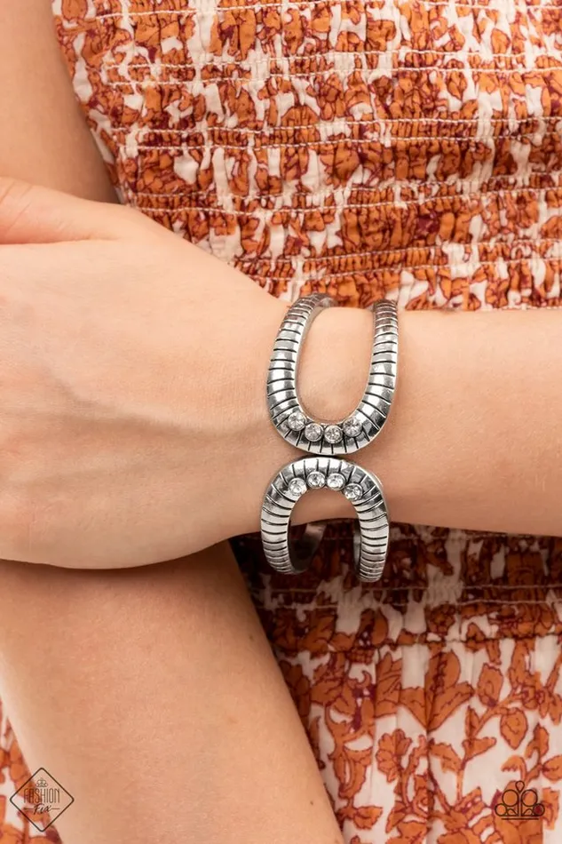 Bracelets Paparazzi Jewelry Paparazzi Bracelet Desert Prosperity White