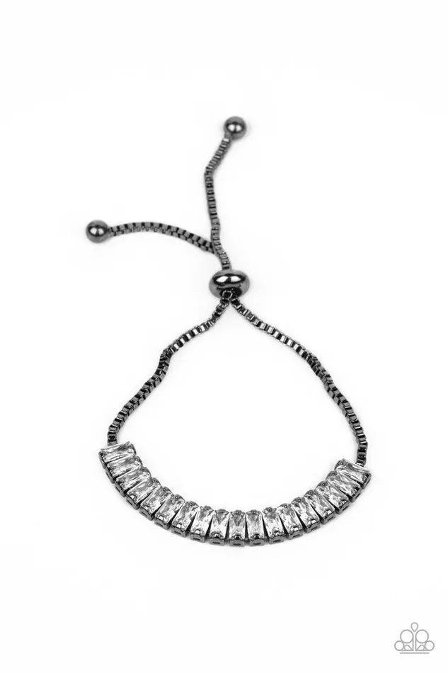 Bracelets Paparazzi Jewelry Paparazzi Bracelet Glitz and Glimmer Black Bracelets Paparazzi Jewelry Paparazzi Bracelet Glitz and Glimmer Black