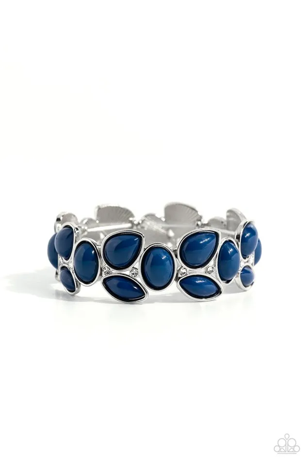 Bracelets Paparazzi Jewelry Paparazzi Bracelet Gondola Groves Blue