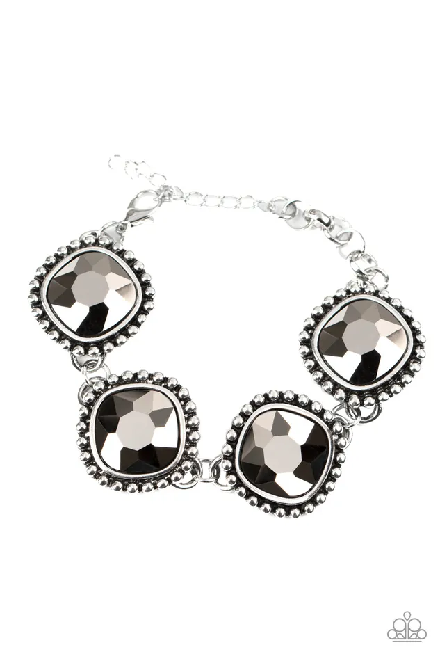 Bracelets Paparazzi Jewelry Paparazzi Bracelet Megawatt Silver