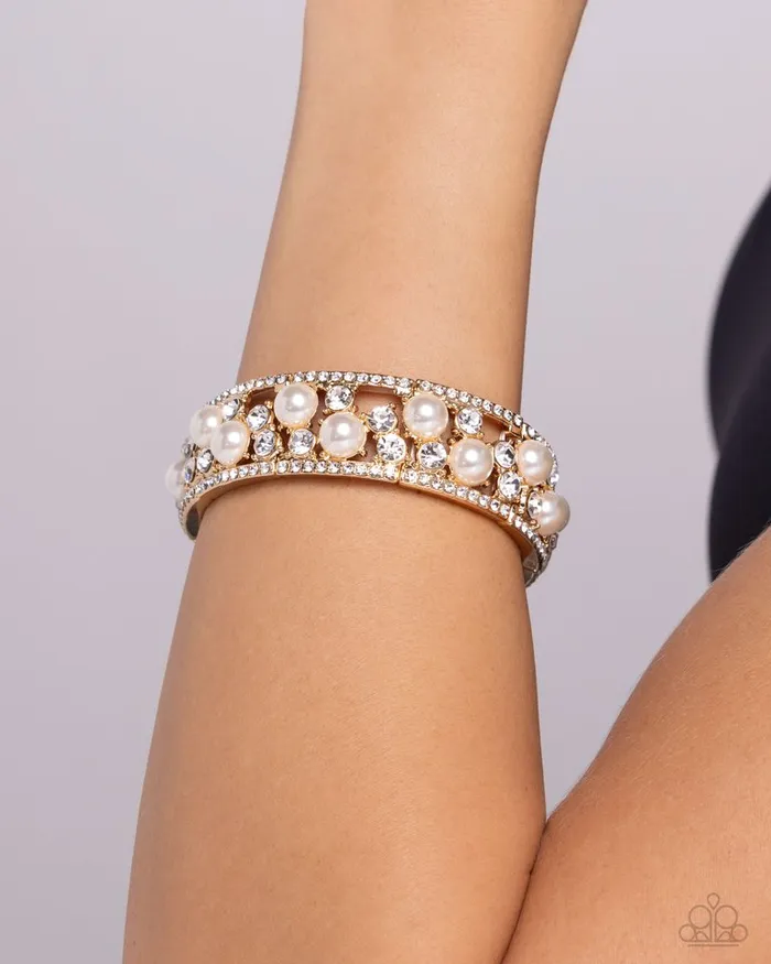 Bracelets Paparazzi Jewelry Paparazzi Bracelet Opera Singer Gold