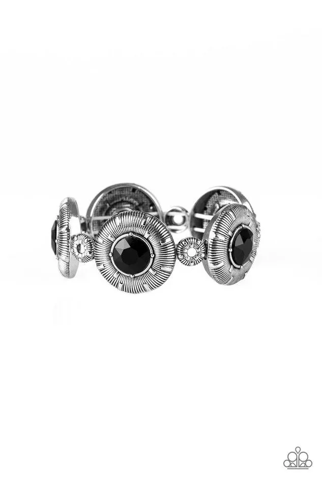 Bracelets Paparazzi Jewelry Paparazzi Bracelet Original Opulence Black