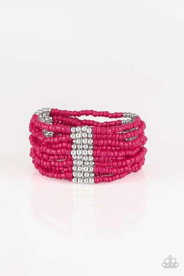 Bracelets Paparazzi Jewelry Paparazzi Bracelet Outback Odyssey Pink