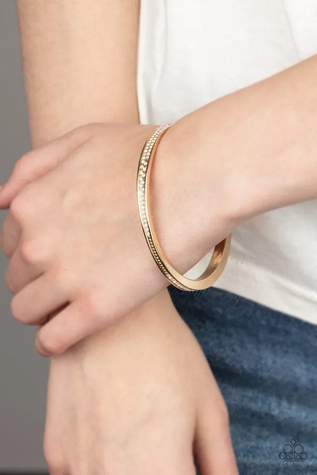 Bracelets Paparazzi Jewelry Paparazzi Bracelet Power Move Gold