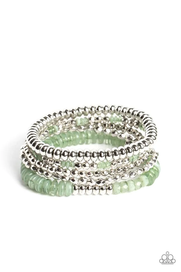 Bracelets Paparazzi Jewelry Paparazzi Bracelet Pristine Pixie Dust Green Bracelets Paparazzi Jewelry Paparazzi Bracelet Pristine Pixie Dust Green