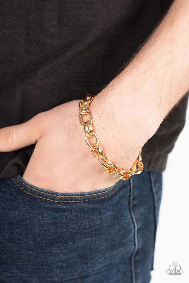 Bracelets Paparazzi Jewelry Paparazzi Bracelet Rookie Roulette Gold