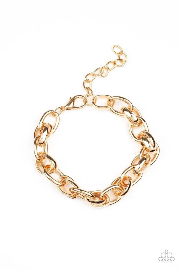 Bracelets Paparazzi Jewelry Paparazzi Bracelet Rookie Roulette Gold