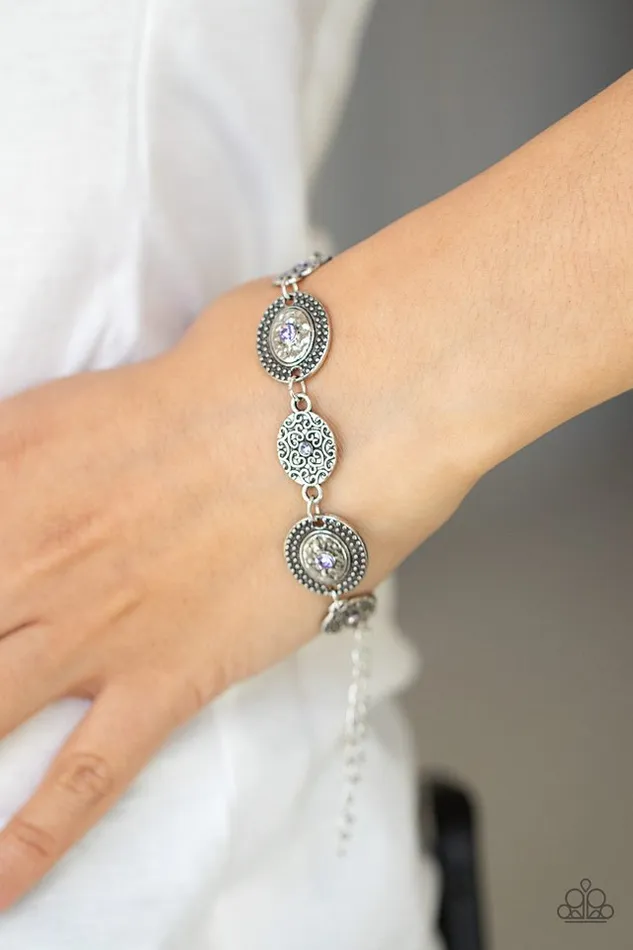 Bracelets Paparazzi Jewelry Paparazzi Bracelet Secret Garden Glamour Purple