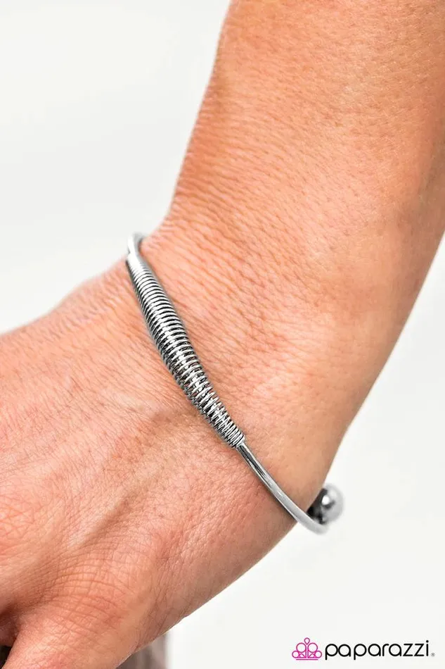 Bracelets Paparazzi Jewelry Paparazzi Bracelet Spring Forward Silver
