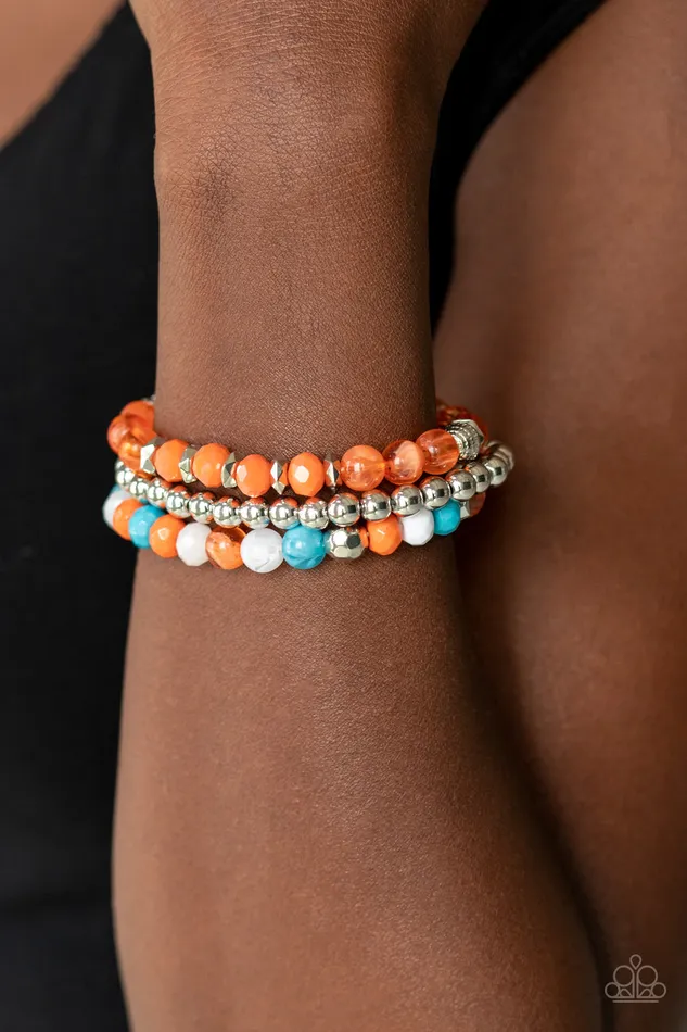 Bracelets Paparazzi Jewelry Paparazzi Bracelet Sugary Shimmer Multi