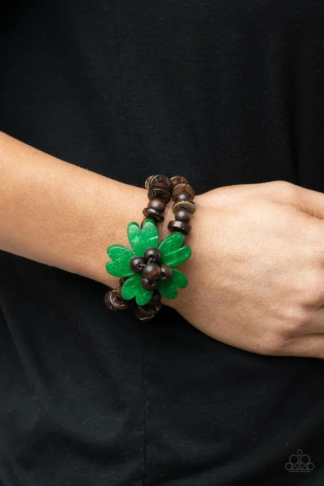 Bracelets Paparazzi Jewelry Paparazzi Bracelet Tropical Flavor Green