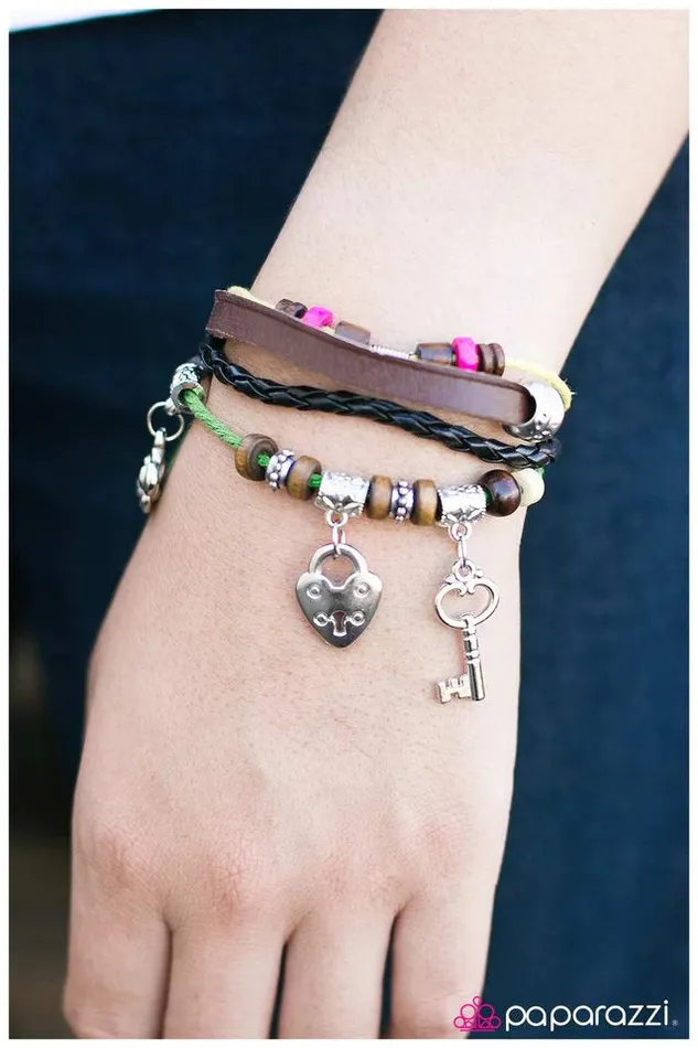 Bracelets Paparazzi Jewelry Paparazzi Bracelet Venice Beach Green