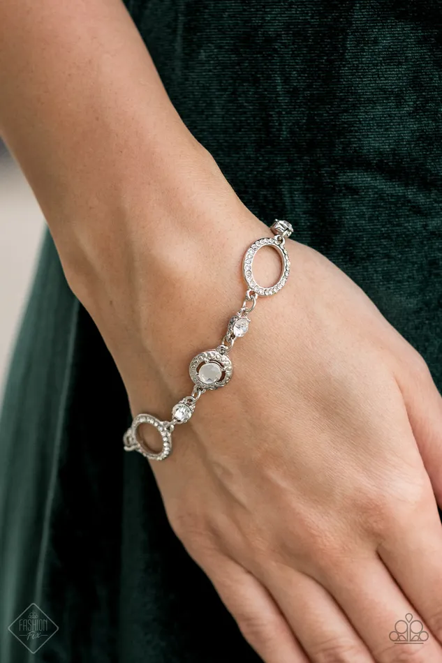 Bracelets Paparazzi Jewelry Paparazzi Bracelet Wedding Day Demure White