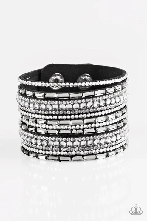 Bracelets Paparazzi Jewelry Paparazzi Bracelet Wham Bam Glam White