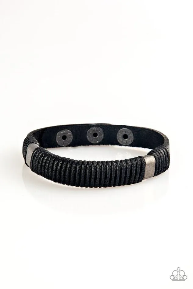 Bracelets Paparazzi Jewelry Paparazzi Bracelet What Happens On The Road Black