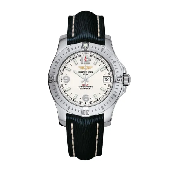 Breitling Bracelets Breitling Ladies Colt 36 Stainless Steel Stratus Silver dial Watch A74389111G1X1 Breitling Bracelets Breitling Ladies Colt 36 Stainless Steel Stratus Silver dial Watch A74389111G1X1