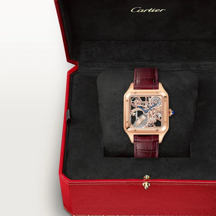 Cartier Watches SantosDumont Skeleton Watch CRWHSA0030