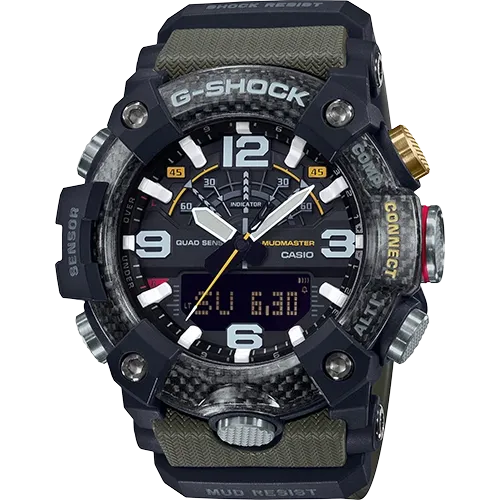 Casio Watches GShock Master of G Mudmaster GGB1001A3 Watch Analog and Digital Casio Watches GShock Master of G Mudmaster GGB1001A3 Watch Analog and Digital