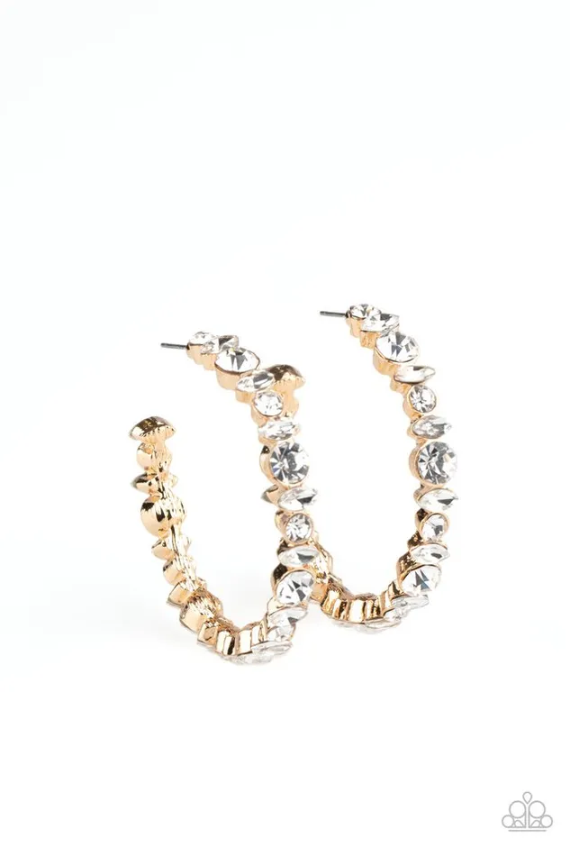 Earrings Paparazzi Earring Can I Have Your Attention Gold Paparazzi Jewelry Earrings Paparazzi Earring Can I Have Your Attention Gold Paparazzi Jewelry