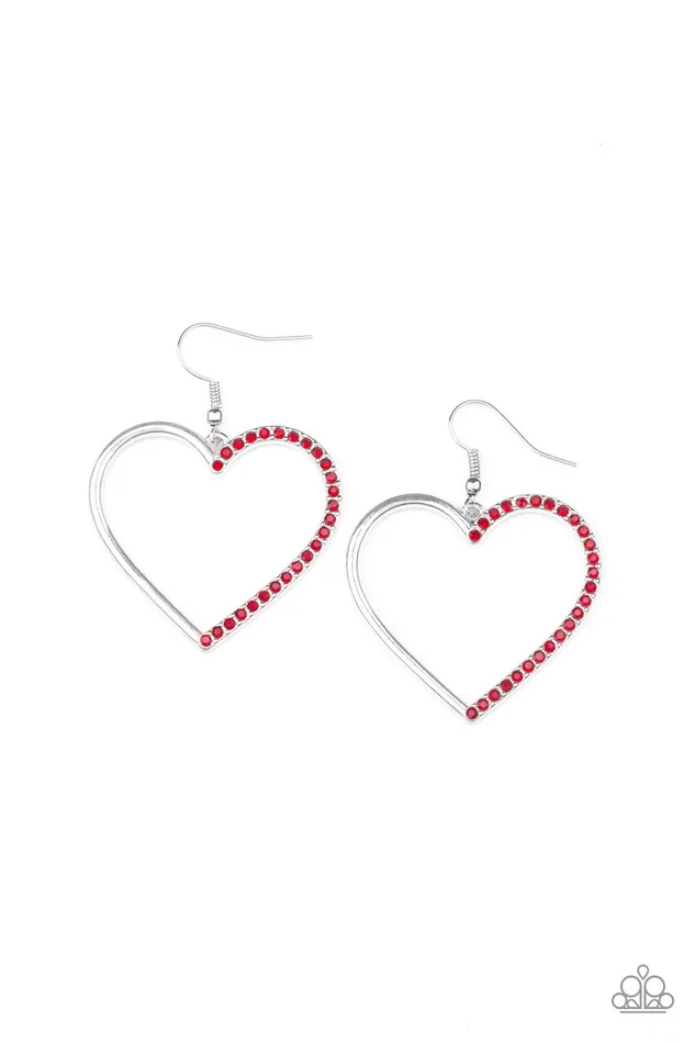 Earrings Paparazzi Earring First Date Dazzle Red Paparazzi Jewelry Earrings Paparazzi Earring First Date Dazzle Red Paparazzi Jewelry