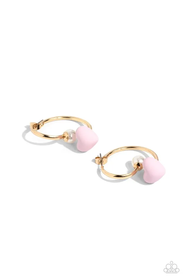 Earrings Paparazzi Earring Romantic Representative Pink Paparazzi Jewelry Earrings Paparazzi Earring Romantic Representative Pink Paparazzi Jewelry