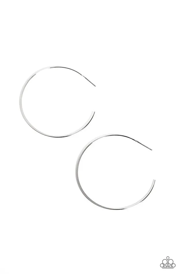 Earrings Paparazzi Earring Seize the Sheen Silver Paparazzi Jewelry Earrings Paparazzi Earring Seize the Sheen Silver Paparazzi Jewelry