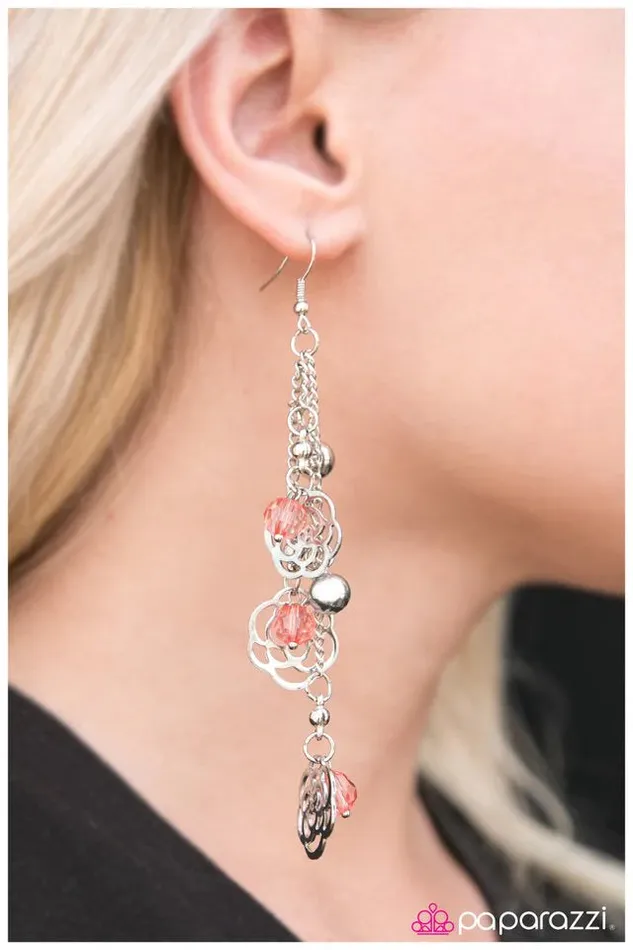 Earrings Paparazzi Jewelry Paparazzi Earring Getting the Hang of It Orange