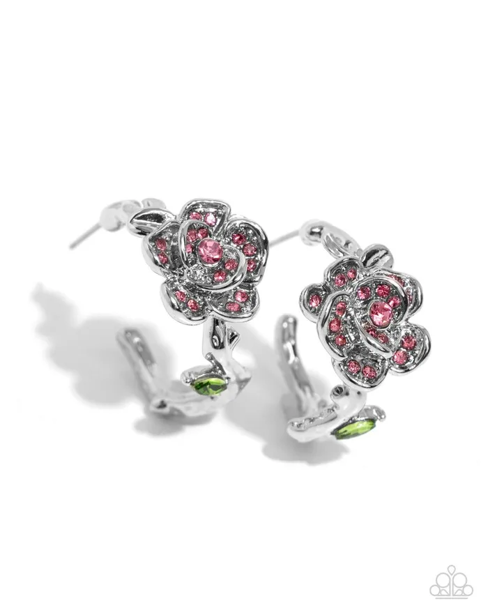 Earrings Paparazzi Jewelry Paparazzi Earring Mother ROSE Best Pink